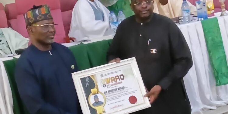 NANISS ABU ZARIA HONOURS ALHAJI ABDULLAHI WASAGI (FCNA) AS DIGITAL FINANCIAL EXPERT OF THE YEAR